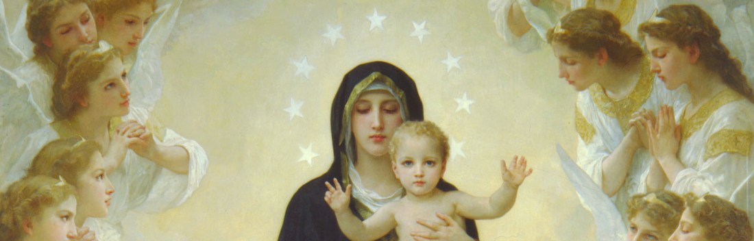 Bouguereau - The Virgin with Angels (detail)